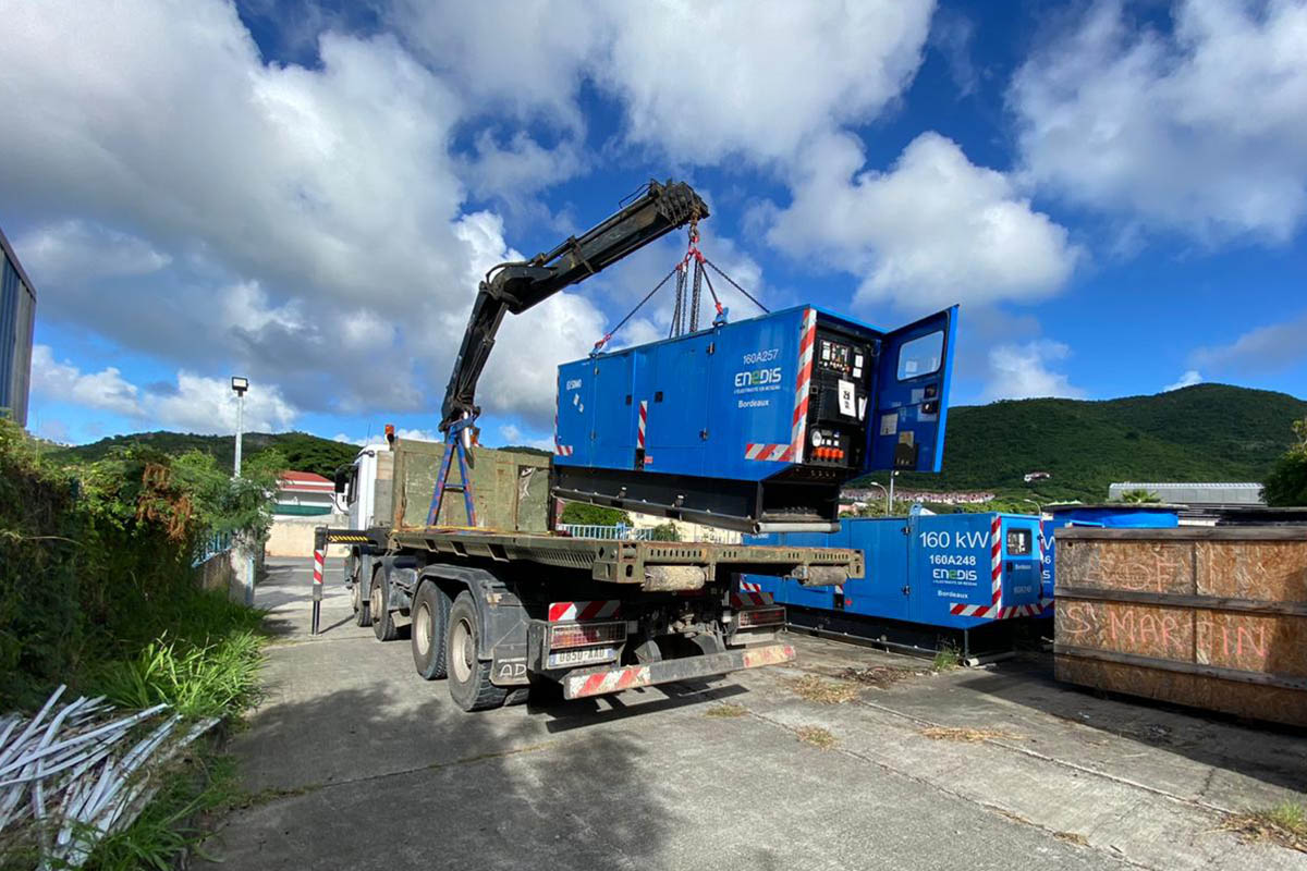 Camion Polybenne XTREME CLEANING SERVICES