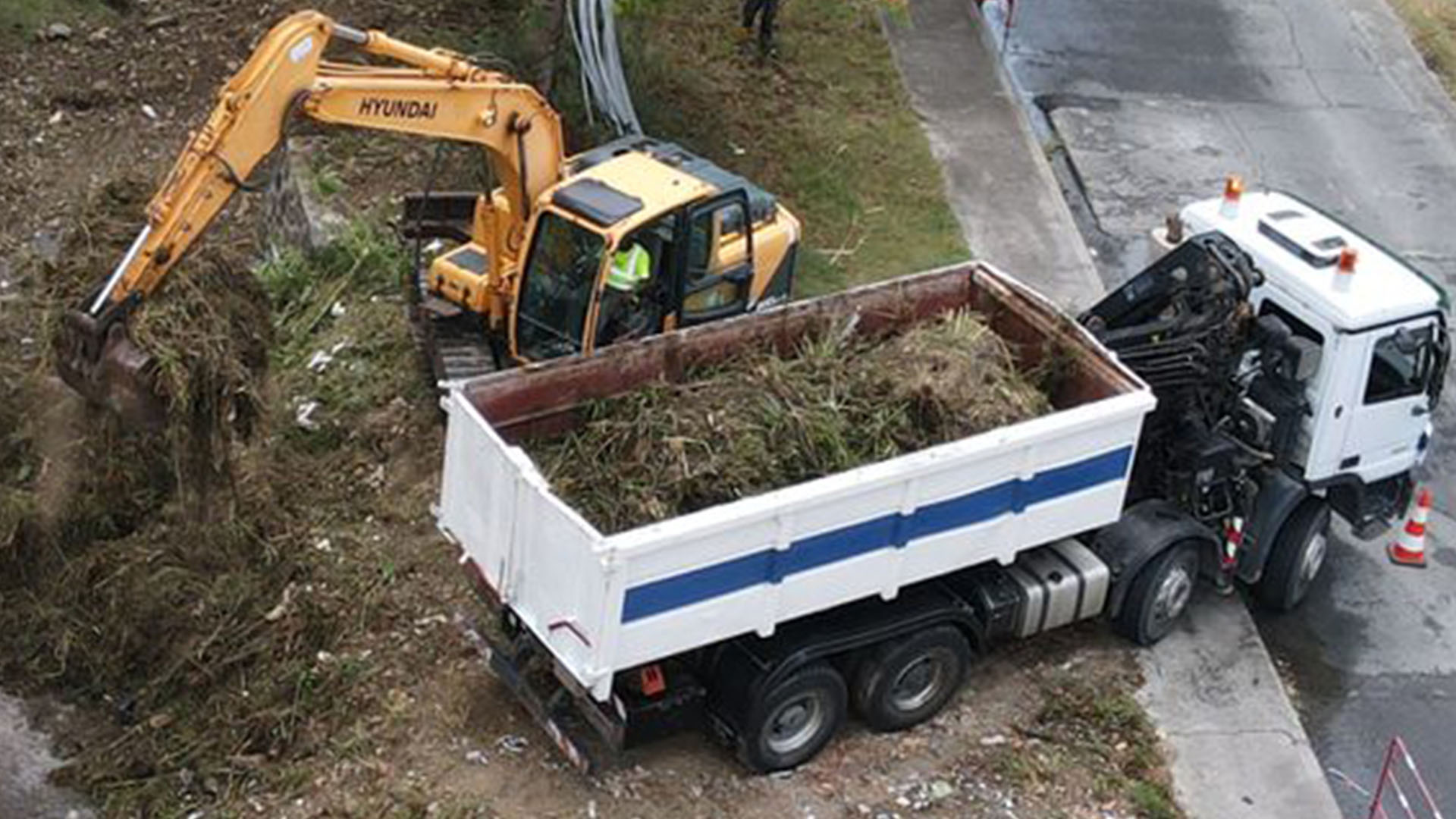 Entretien des espaces verts à Saint-Martin